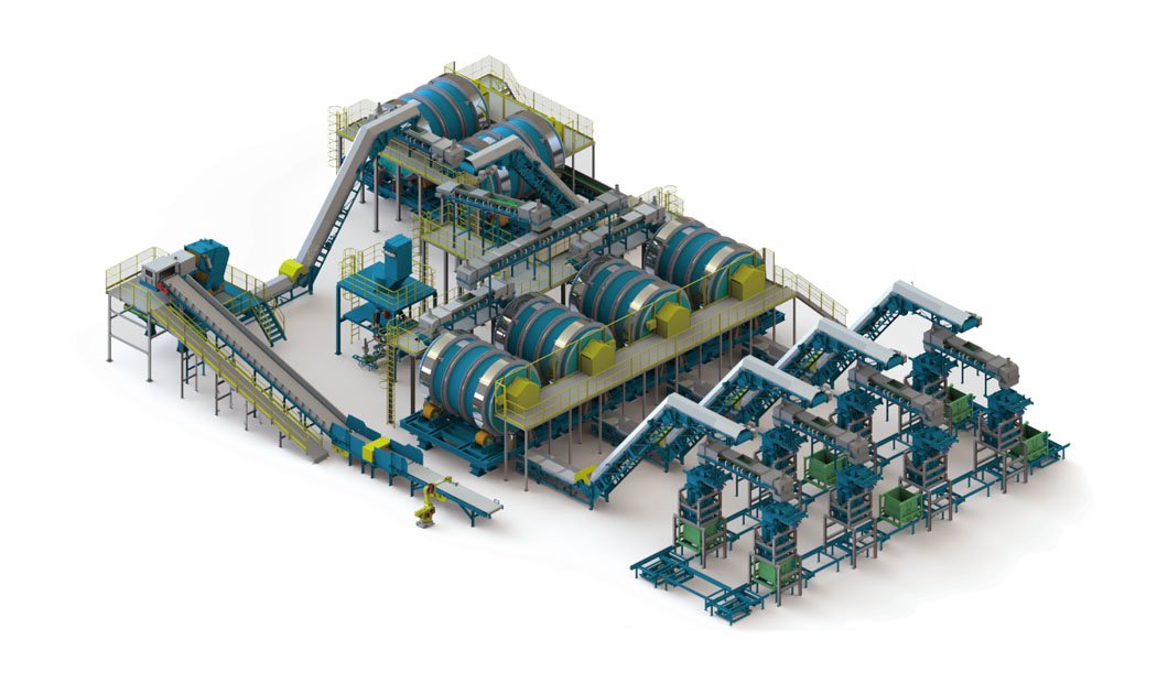 Rubber Grinding and Blending System