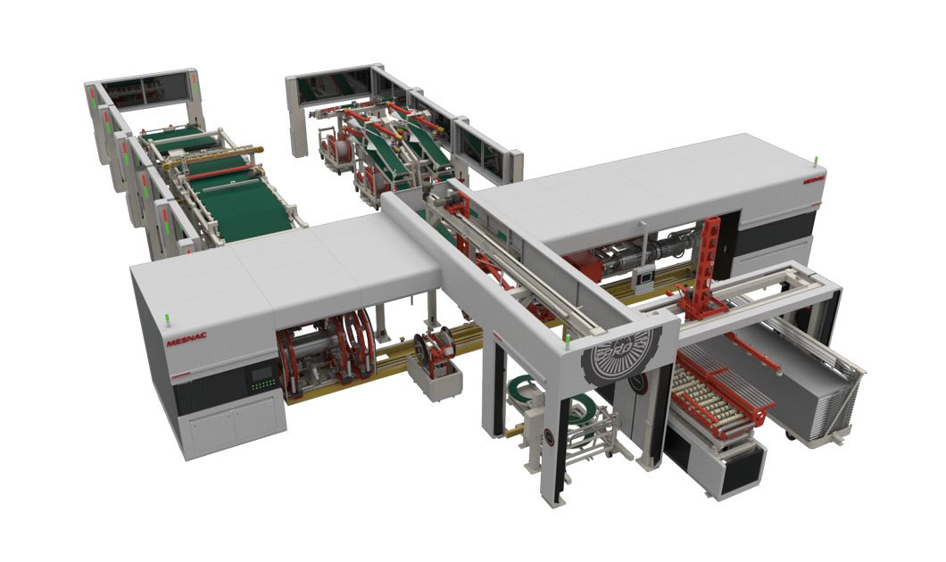 TPRO-S Uni-stage All-steel Radial Three-drum Tire Building Machine