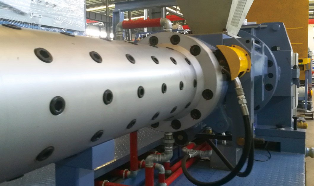 Pin Type Cold Feed Extruder